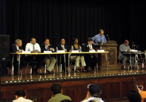 Candidates at East Boston Mayoral Forum