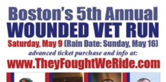May 9, 2015: “They Fought We Ride” for Wounded Vet Run East Boston They Fought We Ride Run