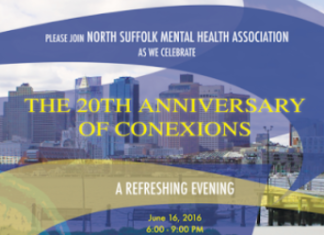 Conexions 20th Anniversary Event: June 16, 2016 NSMHA-Conexions