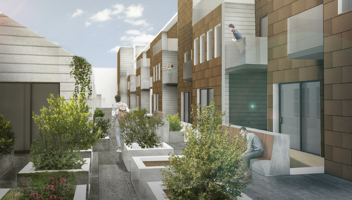 NOAH proposal for Condor Street housing and art studios headed to City for approval: 40 units total