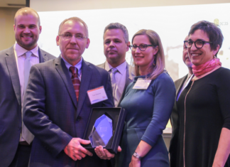 Contractor TJ McCartney and Painters Union honored for their volunteer efforts in renovating and improving the Boston Harbor Islands Painters Union