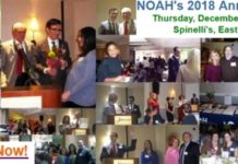 December 13, 2018: NOAH’s Annual Dinner A NOAH Event in East Boston
