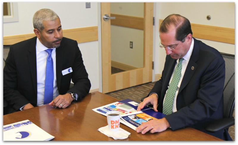 EBNHC welcomes US Secretary of Health & Human Services Alex Azar HHS secretary Azar