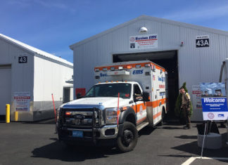 Mayor Walsh, Boston EMS and Massport open new EMS Station in East Boston Massport City Boston EMS new ambulance in East Boston