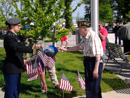 Nov. 10, 2015: Care Dimensions recognizes local citizens for their commitment to veterans