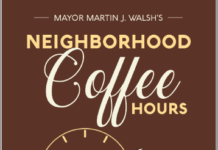 June 12: Mayor Walsh’s Coffee Hour in East Boston and the Re-opening of Noyes Park, June 12, 2019 PosterOpeningNoyesPark