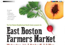 2019 East Boston Farmers Market Opens July 3
