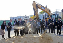 Mayor Walsh celebrates groundbreaking of new East Boston police station on Eagle Hill CopsGetTheirNewStationSevenEastBoston2019AsWalshbreaksgroundEastBoston