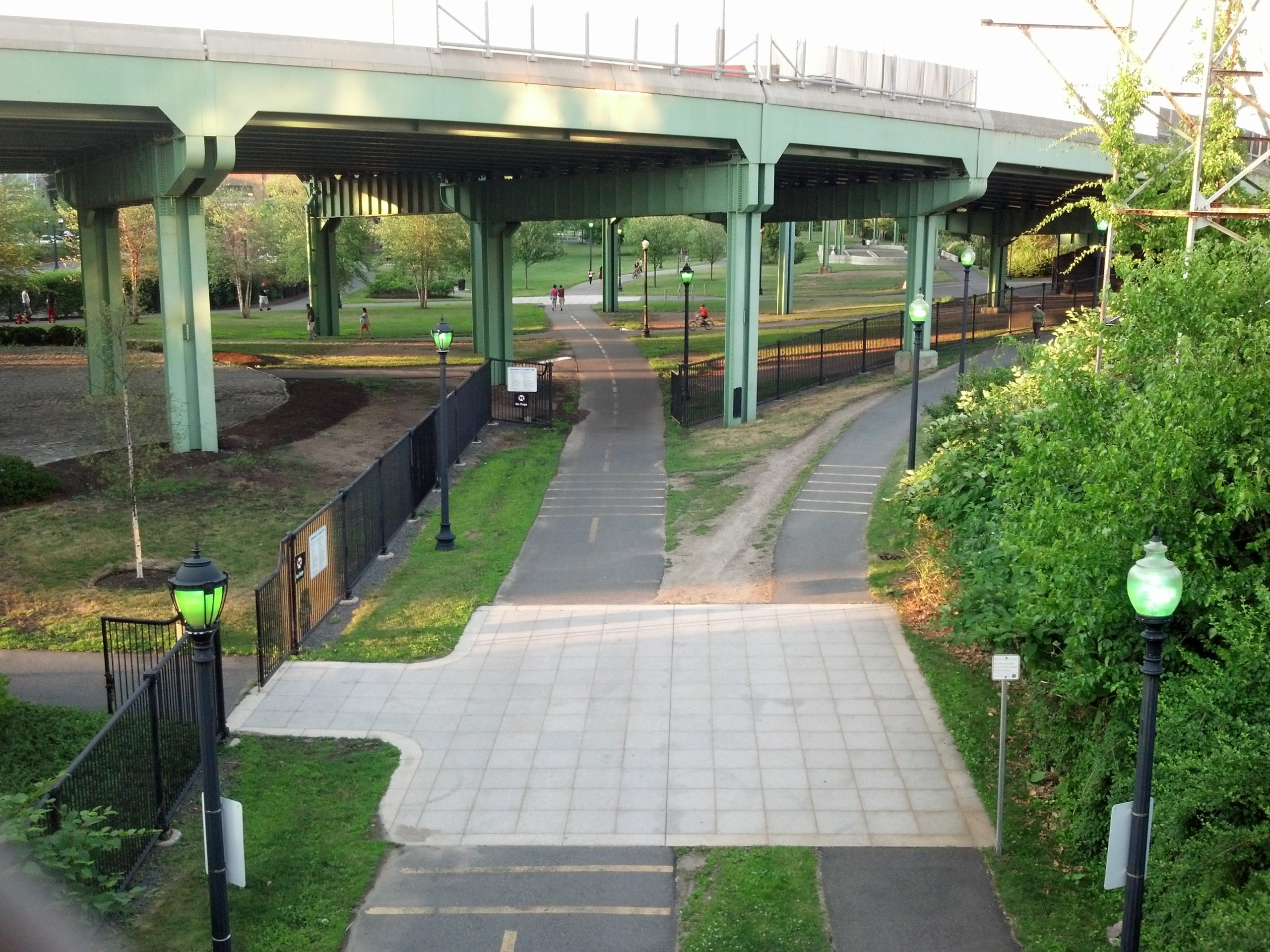 August 23, 2018: East Boston Greenway meets East Boston Greenway