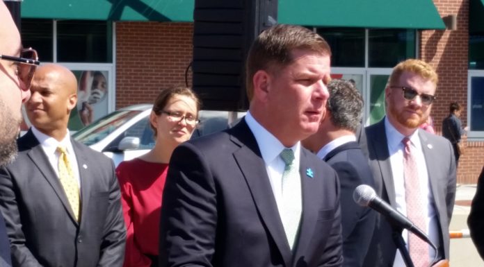 In State of the City Address, Mayor Walsh announces East Boston Transportation Action Committee East Boston Central Square Walsh