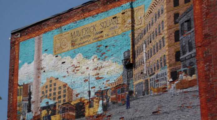 New urban thinking: Taking a look at a 15-minute neighborhood Tauson Mural Maverick Square NOAH