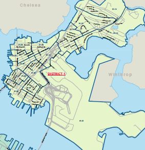 Generic East Boston Map