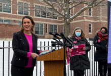 City Councilor Annissa Essaibi George launches campaign for Mayor of Boston AnnissaAnnounces at East Boston High School