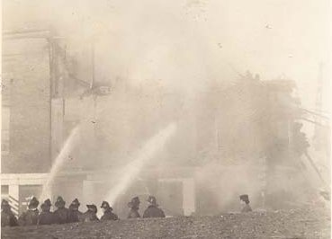 Corner of Henry Street and Maverick Square @ 1910