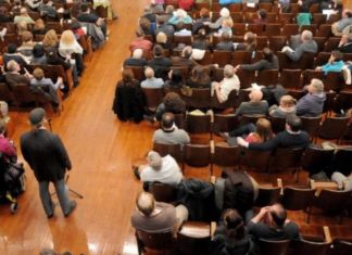 Self-defense class at Station A-7 in East Boston