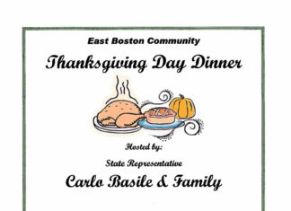 Eastboston.com: 2014 Basile Thanksgiving Dinner at Sacred Heart Thanksgiving-Donation
