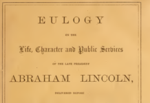 For Presidents Day: An East Boston Eulogy for Abraham Lincoln Lincoln and East Boston 1865