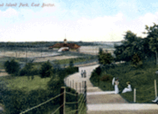 From the Archives: “La Montagnella” — A Memoir by Anthony Manconi, “The Woodchipper” PostCard of Wood Island Park East Boston