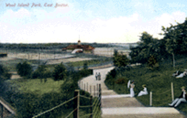 PostCard of Wood Island Park East Boston