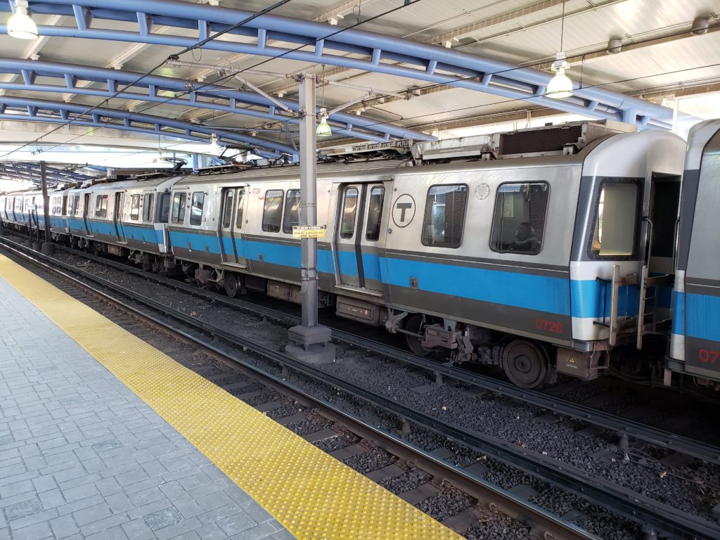 Blue Line Train East Boston