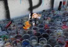 Friends and family remember crash victim Ortiz with roadside memorial on Chelsea Street Isaiah Memorial on Chelsea Street Wall