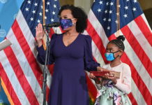 Kim Janey sworn in as 55th Mayor of Boston Mayor Kim Janey