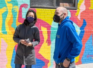 Mayoral Candidate and Boston City Councilor At-Large Michelle Wu Tours East Boston Businesses Michelle Wu visits East Boston