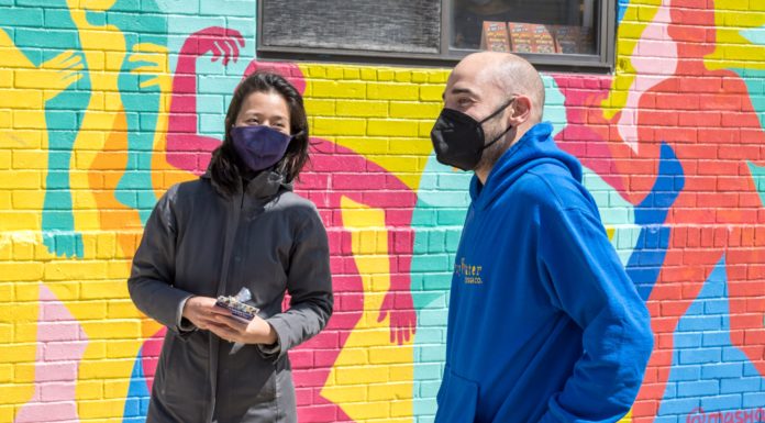 Mayoral Candidate and Boston City Councilor At-Large Michelle Wu Tours East Boston Businesses Michelle Wu visits East Boston