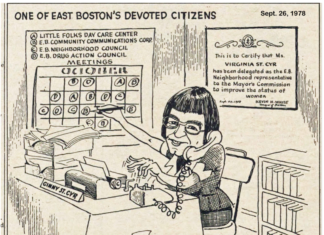 R.I.P. Ginny St. Cyr, activist, EBCN columnist Cinny St. Cyr East Boston Community News