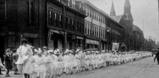 From the Pilot: The archdiocese’s long tradition of May processions From the Boston Pilot East Boston May Processions