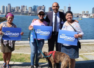 Mayoral candidate Santiago releases housing platform focusing on affordability, homeownership, and renter protections Jon Santiago in East Boston