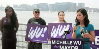 Ward 1 Democrats Endorse Michelle Wu for Mayor Michell Wu 2021 East Boston