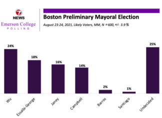 Emerson Poll: The mayor’s race is getting tighter, especially for the second spot Image of Emerson August Poll 2021