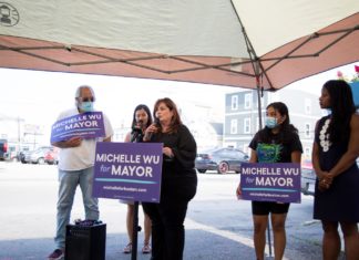 Councilors Wu and Edwards call for pedestrian safety improvements at dangerous East Boston intersection Pedestrian safety East Boston