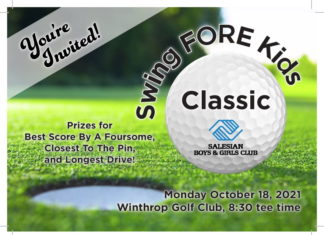October 18: Salesian Boys & Girls Golf Tournament