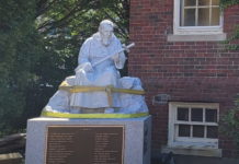 Statue of Padre Pio from Mt. Carmel Parish moves to Don Orione’s Madonna Shrine East Boston Padre Pio