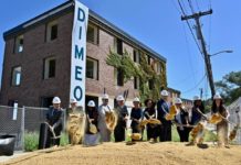 Mayor Janey, BHA, DHCD and Trinity Financial break ground on phase 3 of Overlook Terrace Phase 3 East Boston Orient Heights Projects Overlook Terrace
