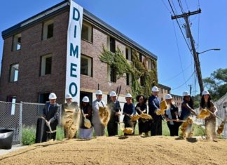 Mayor Janey, BHA, DHCD and Trinity Financial break ground on phase 3 of Overlook Terrace Phase 3 East Boston Orient Heights Projects Overlook Terrace