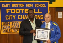 East Boston Jets head coach John Parziale named Week 2 New England Patriots H.S. Coach of the Week East Boston High School Football Coach John Parziale