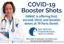 East Boston Neighborhood Health Center offers COVID-19 boosters From East Boston Health Center Boosters