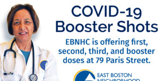 East Boston Neighborhood Health Center offers COVID-19 boosters From East Boston Health Center Boosters