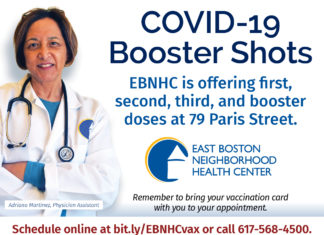 East Boston Neighborhood Health Center offers COVID-19 boosters From East Boston Health Center Boosters