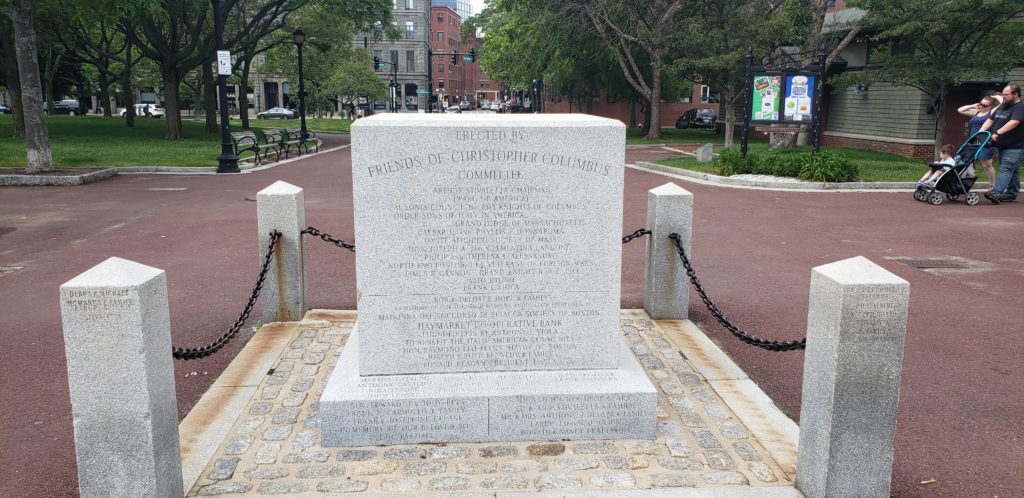 Erasing Columbus Day in East Boston