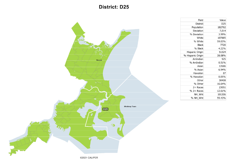 East Boston Senate District Under New Maps