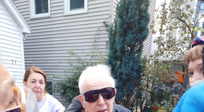 Happy Birthday to Stanley Buonagorio who turned 100 on November 10 Stanley Buonagorio turns 100 in his East Boston