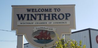 Freedberg: State Senate Special Election: The View from Winthrop Winthrop Town Sign Bridge