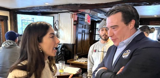 Coletta Zapata says she has the votes for City Council president Gigi with Dan Ryan in Charlestown