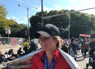 Eastie’s Kate Stover is running in the Boston Marathon to benefit the Pine Street Inn Kate Stover of East Boston BAA 2022