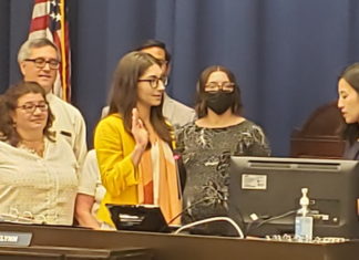 It’s official! Gabriela “Gigi” Coletta sworn in as the new District 1 City Councilor Gigi Coletta of East Boston