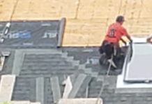 Massachusetts U-rate drops to 4.1; state economy adds 10,500 in April Roof Workers Stock Photographs EastBoston.com